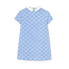 Vestido Infantil de Punto Bordado