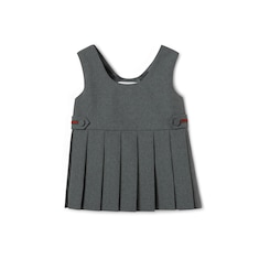 Vestido de lana con tribanda Web para bebé