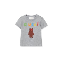 Baby-T-Shirt aus Baumwolle mit Print