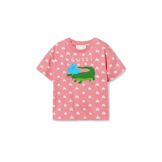 〔ベビー〕プリント コットン Tシャツ