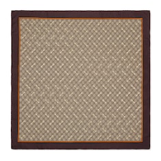 Printed silk carré