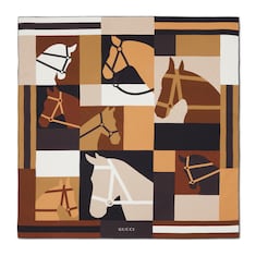 Printed silk carré