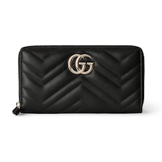 Cartera GG Marmont con Cremallera