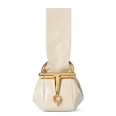 Micro pouch da sera con mezzo Morsetto
