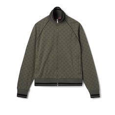 Giacca in jersey GG jacquard con zip
