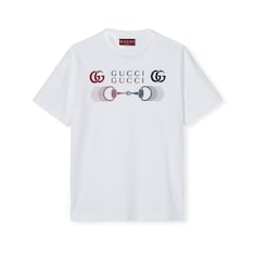 T-shirt en jersey de coton imprimé