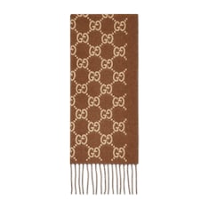 GG cashmere scarf