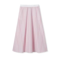 Jupe en fil de coton coupé Gucci