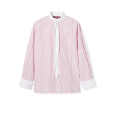 Camicia in cotone fil coupé Gucci
