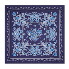 Fazzoletto da taschino in cotone stampato