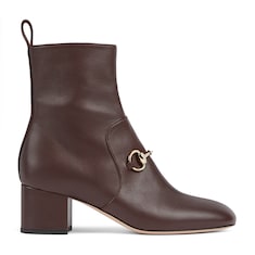 Women's ankle boot with Horsebit
