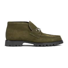 Men's ankle boot with Horsebit