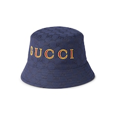 Bob en jacquard de toile de coton GG