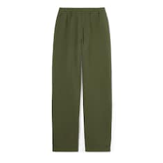 Pantalon décontracté en jersey de coton avec broderie