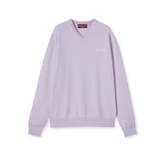 Maglione in cashmere con intarsio