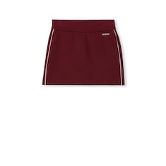 Jersey mini skirt with logo