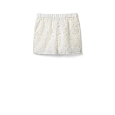 Gucci floral lace shorts