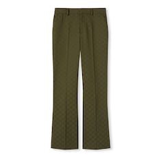 Pantalon en toile GG