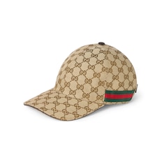 Original GG canvas baseball hat with Web