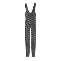 Jumpsuit mit GG Kristall-Stickerei