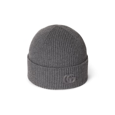 Bonnet en cachemire avec empiècement