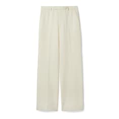 Pantalone in twill di seta
