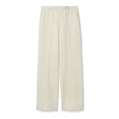 Silk twill pant