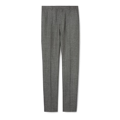 Pantalone in tessuto mouliné in lana