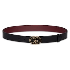 Ceinture avec boucle GG enlacés