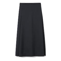 Wool skirt with embroidery