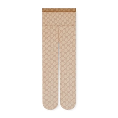 Printed stretch nylon tights