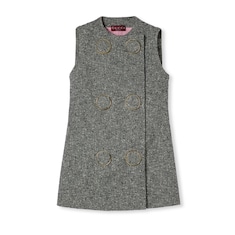 Robe en laine texturée