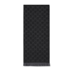 GG wool scarf