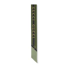 Printed silk twill ribbon
