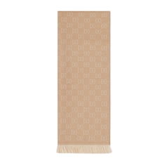 GG wool scarf