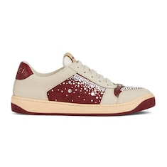 Sneaker Screener donna con cristalli GG
