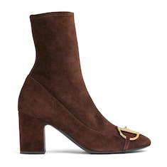 Bottines avec détail demi Mors pour femme