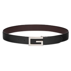 Reversible belt with Square G buckle
 