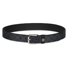เข็มขัด Belt with Interlocking G detail