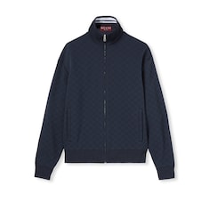 GG technical jersey zip jacket