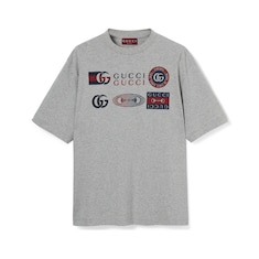 Printed cotton jersey T-shirt