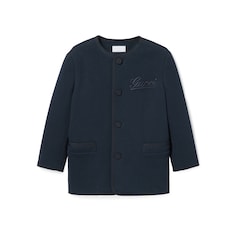 Children's cotton jacket with embroidery