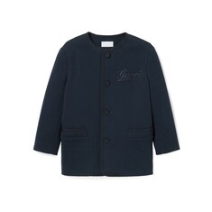 Giacca bambino in cotone con ricami