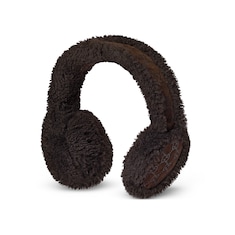 GG suede and merino wool ear muffs