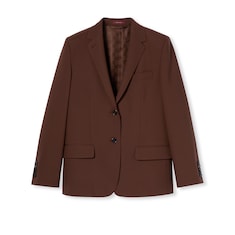 Stretch light wool jacket