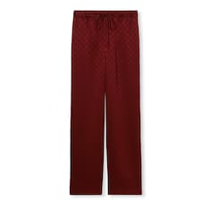 GG satin pants