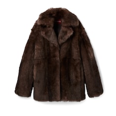 Caban aus weichem, langflorigem Shearling