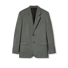 Chaqueta de mouliné de lana