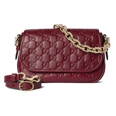Bolso de hombro GG Emblem tamaño pequeño