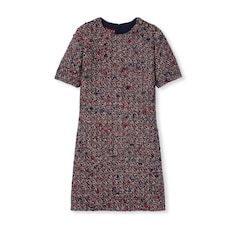 Wool bouclé dress
